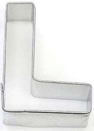 Letter L Cookie Cutter - Click Image to Close
